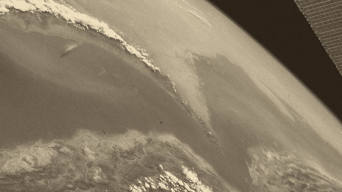 The Strait of Hormuz seen from space (file photo).