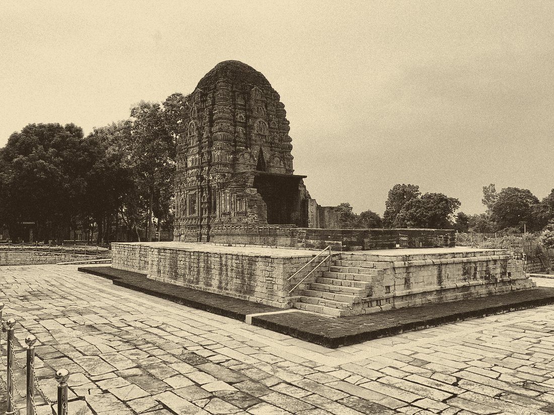 Sirpur's 7th-century brick Lakshmana Temple.