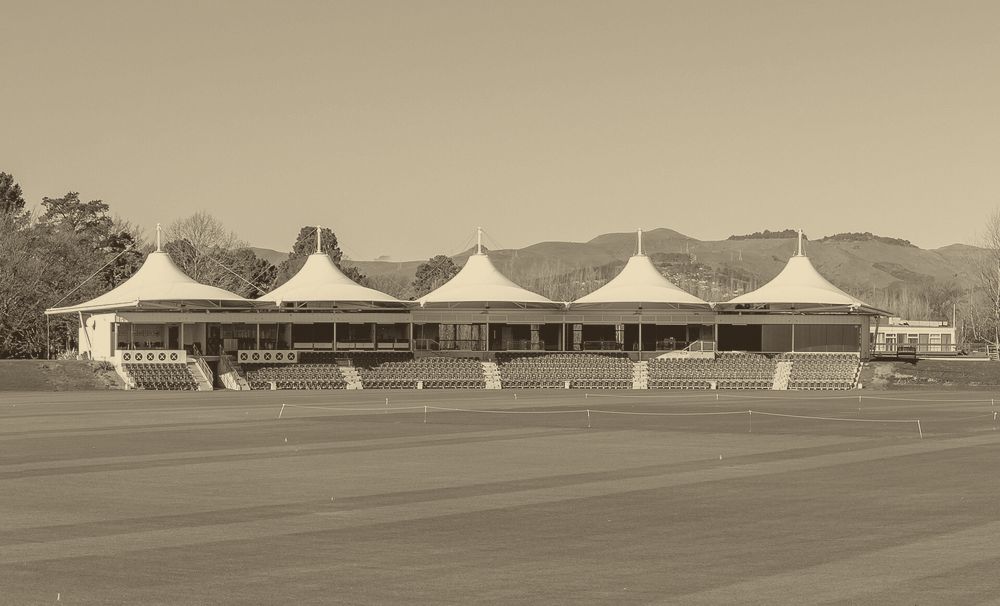 The pavilion at Hagley Oval, Christchurch (file photo).